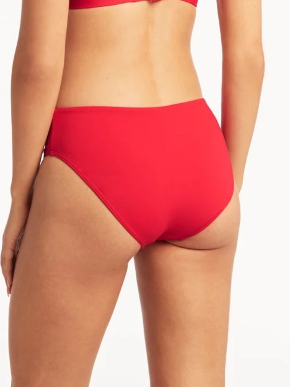Sea Level Eco Essentials Mid Bikini Pant - size 12 - NWT